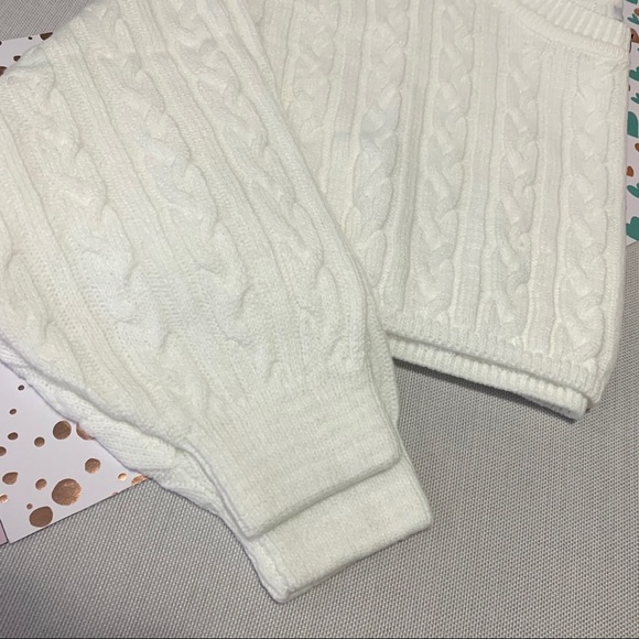 Fashion Nova’ Meet Me Halfway Crop Sweater - Picture 3 of 14